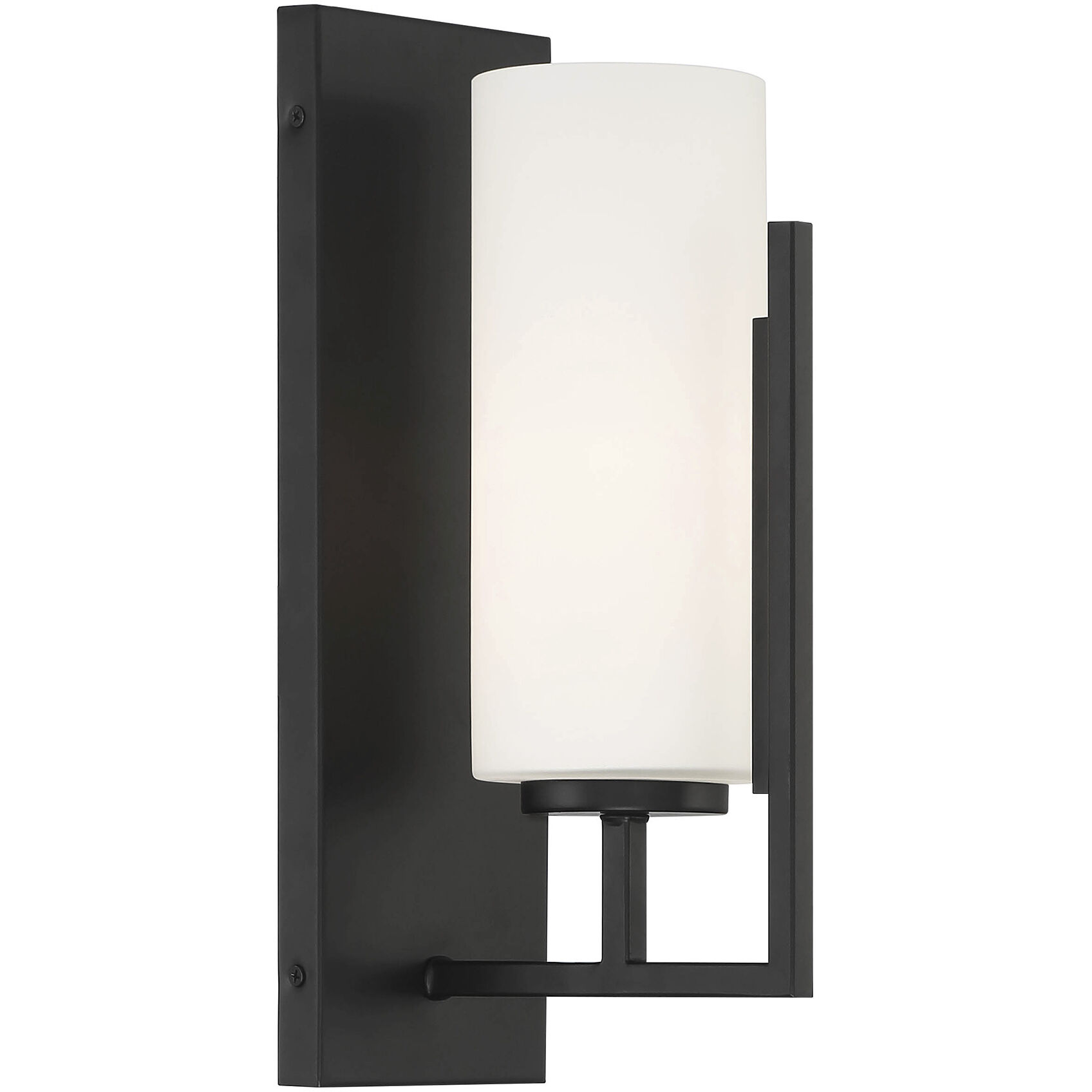 Cambria 1 Light 5 inch Matte Black Wall Sconce Wall Light